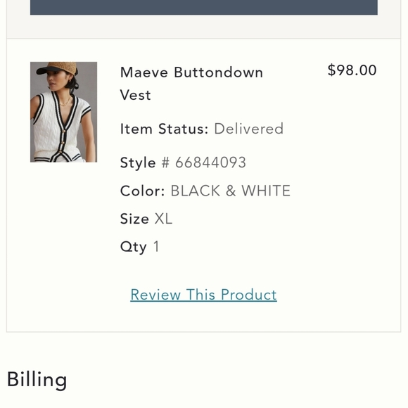 Maeve Buttondown Vest - Picture 6 of 10